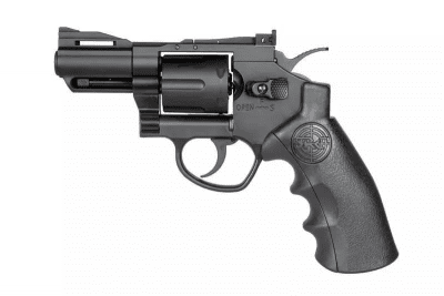 SRC Titan 2.5" Revolver Co2 6mm Svart