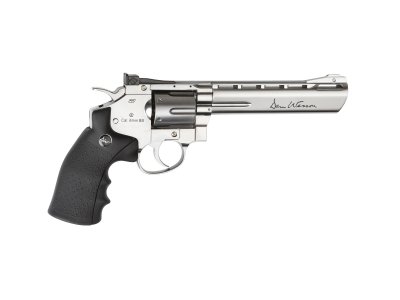 ASG Dan Wesson Revolver 6" Silver CO2 6mm