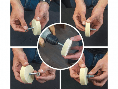 BeaverCraft PW2 Polishing Wheel Cotton