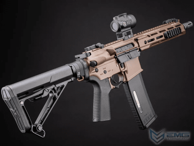 EMG APS Daniel Defense DDM4 V7P AEG 6mm - Dark Earth