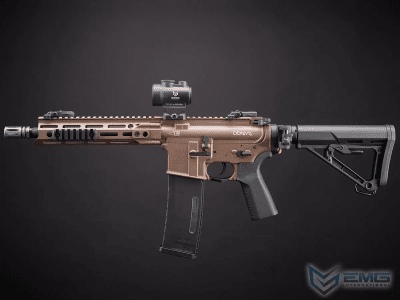 EMG APS Daniel Defense DDM4 V7P AEG 6mm - Dark Earth