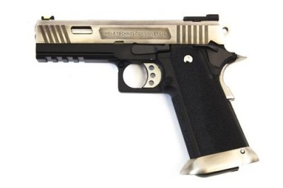 WE E Force Gen2 Hi-Capa 4.3 Silver Pistol