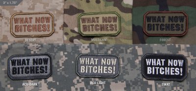 MSM Patch - What Now Bitches!