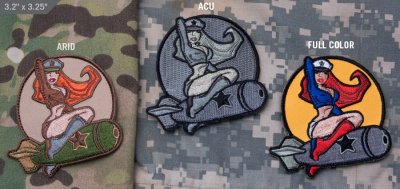 MSM Patch - Pinup Girl