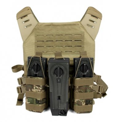Planet Eclipse Molle Single Mag Pouch - HDE Camo