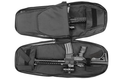 UTG Leapers Alpha Battle Carrier Sling Pack 34" Multi-Firearm - Black