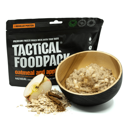 Tactical Foodpack Oatmeal and Apples 90g