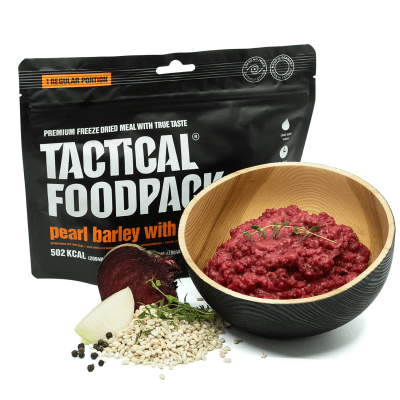 Tactical Foodpack Pearl Barley with Beetroot 110g
