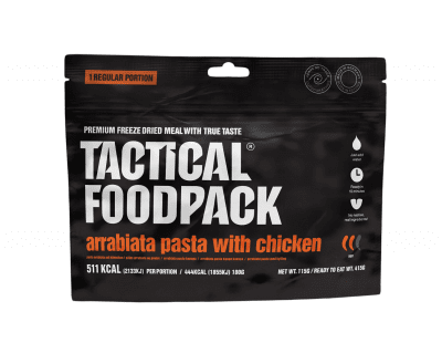 Tactical Foodpack Arrabiata Pasta with Chicken 115g