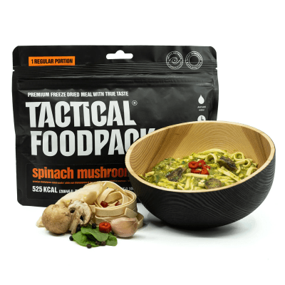 Tactical Foodpack Spinach Mushroom Pasta 110g