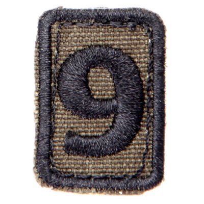 Snigel Patch Nummer (Nummer: 9)