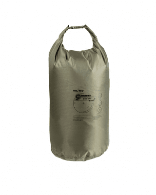 Mil-Tec Packpåse Dry Bag (Färg: Oliv, Storlek: 25L)