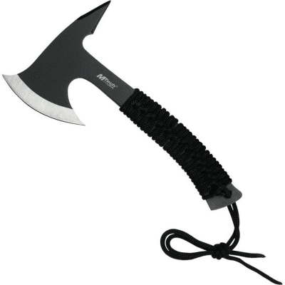 MTech Black Paracord Hatchet