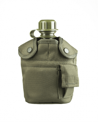 Mil-Tec Fältflaska 900ml med Kopp och Fodral