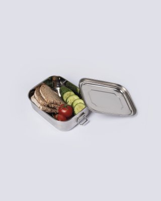 Mil-Tec Lunchlåda av Stål - 16x13x6,2cm