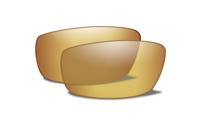 WileyX BOSS Pol Venice Gold Mirror Matte Black Frame