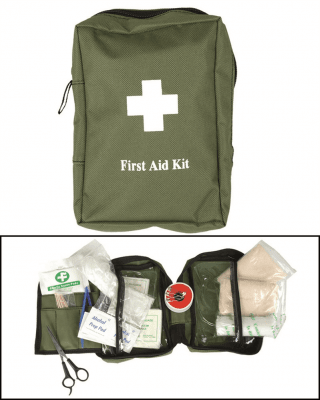 Mil-Tec Stort Första Hjälpen Kit