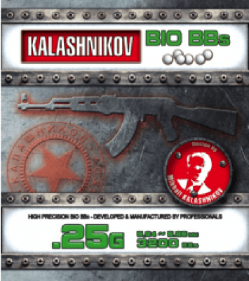 Cybergun Kalashnikov BBs Bio 0,25g - 3200st