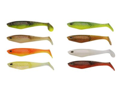 Berkley PowerBait Cullshad Jigg Mixpack 7,5cm 3,7g 8st (Färg: Mörkt Vatten)