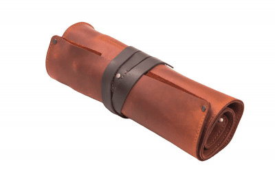 BeaverCraft TR8X Knivrulle Läder 8+2