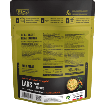 REAL Field Meal Krämig Lax med Pasta 148g