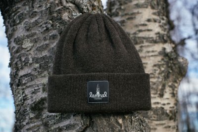 Lemmel Kaffe Mössa "Kapell 17" Älgbrun
