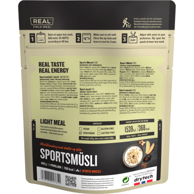 REAL Field Meal Sports Muesli 210g