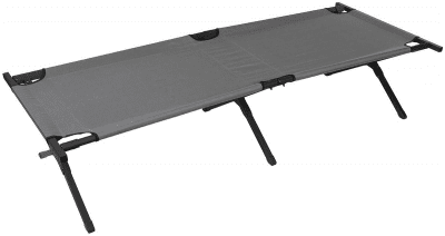 MFH Tältsäng US Cot Metall 190x75cm - Grå