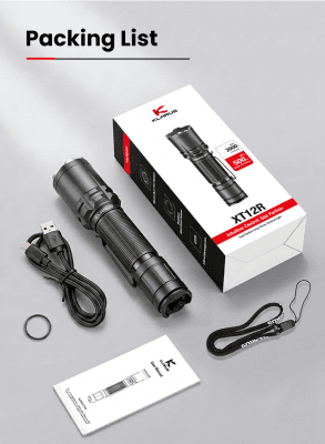 Klarus XT12R - 2000LM IPX8