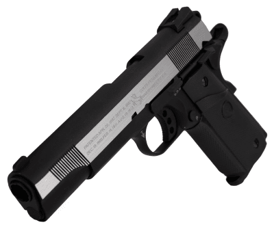 Cybergun Colt 1911 Combat GBB 6mm - Silver/Black