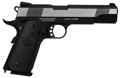 Cybergun Colt 1911 Combat GBB 6mm - Silver/Black