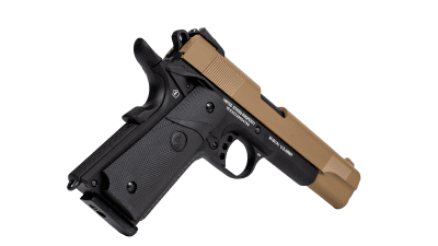 Cybergun Colt 1911 Combat GBB 6mm - Tan/Svart