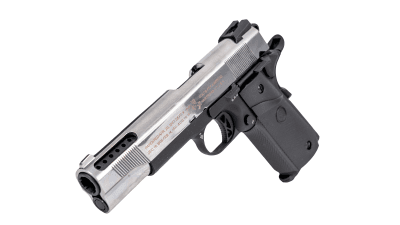 Cybergun Colt 1911 Ported GBB 6mm - Silver/Svart