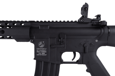 Cybergun Colt M16 AEG 6mm Keymod Full Metal - Svart