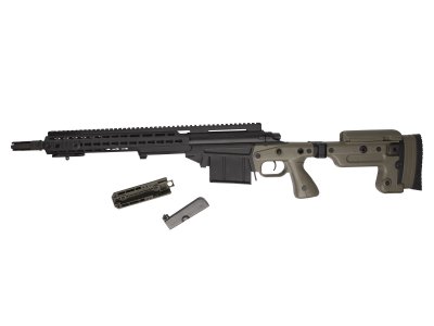 ASG AI MK13 Compact Sniper Rifle Spring 6mm - Black & OD Green