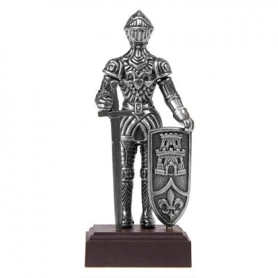 Kolser Mini Statue - Full Armor Silver 12cm