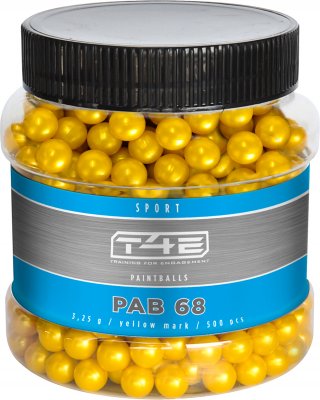 Umarex T4E Paintballs Gula .68 3,25g - 500st