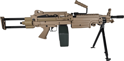 Cybergun FN M249 Para(P) AEG - Dark Earth