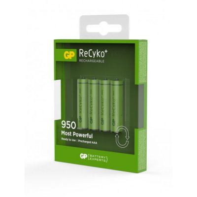 GP ReCyko+ AAA-batteri 950 mAh