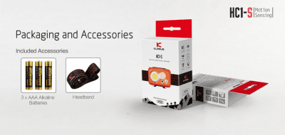 Klarus HC1-S - 300LM IPX8