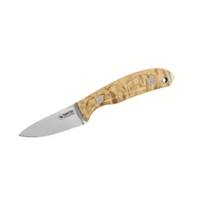 Casström Safari Mini Hunter - Stabiliserad Masurbjörk, Kydex