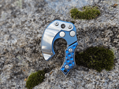 Midgards-Messer Nori Nano V2 Neckknife Axe Titan