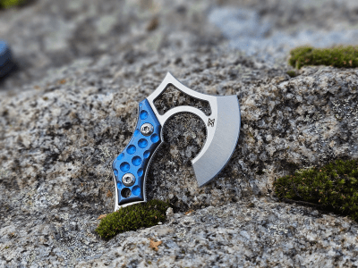 Midgards-Messer Nori Nano V2 Neckknife Axe Titan