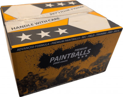 Greenpaint Premium .50 Paintballs 4000st (Färg: Fyllning: Gul)