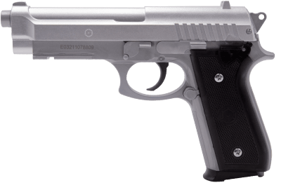 Cybergun PT92 Metalslide Fjäderpistol 6mm - Silver