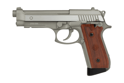 Cybergun PT92 Hairline Silver Co2 6mm