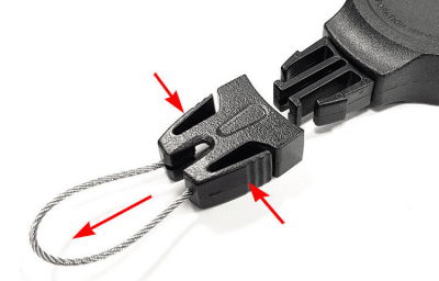 Key-Bak Large Intergrated Carbiner