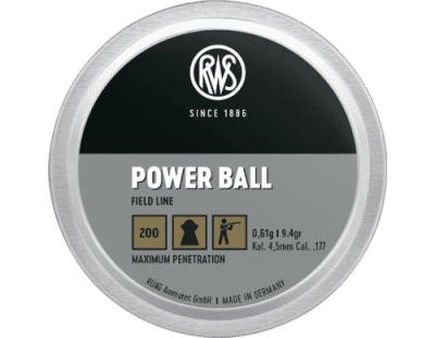 RWS Powerball 4,5mm 0,61g 200st