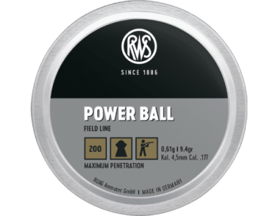 RWS Powerball 4,5mm 0,61g 200pcs