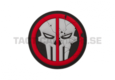 JTG Deathpool Skull PVC Patch